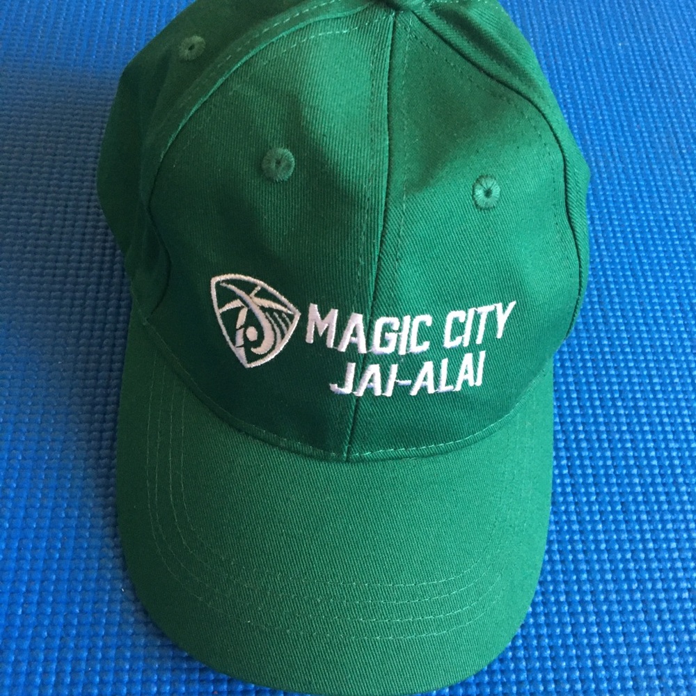 Magic city Jai-Alai green baseball hat cap cotton